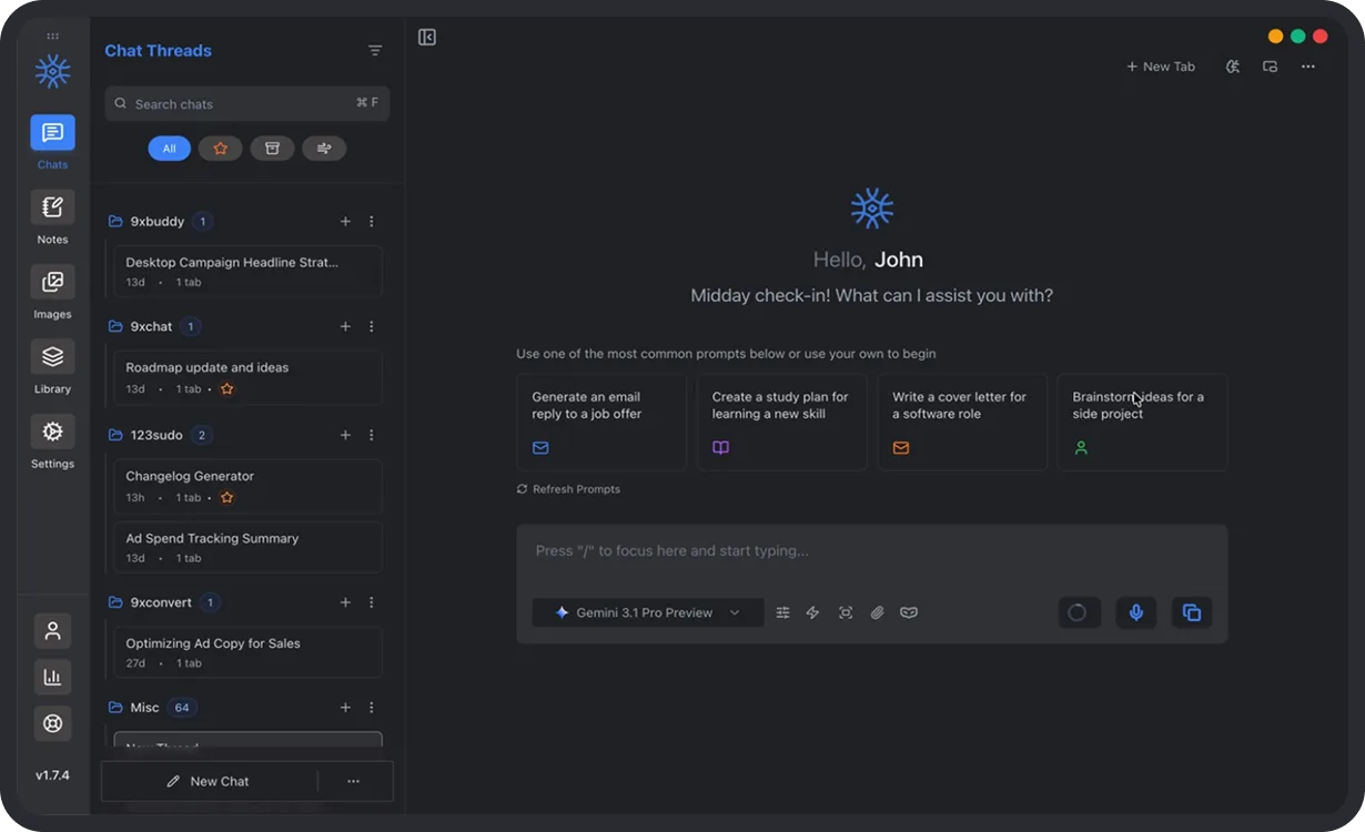 9xchat desktop app